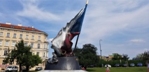 WWII Monument, Prague, Czech Republic